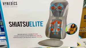 lot 179 image: Homedics Shiatsu Elite Massage Cushion