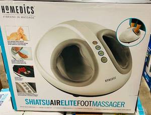 lot 180 image: Homedics Shiatsu Air Elite Foot Massager