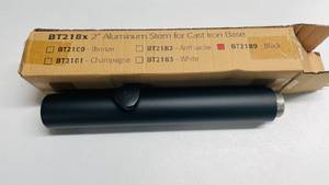 lot 187 image: BT218x 2 Aluminum Stem for Cast Iron Base