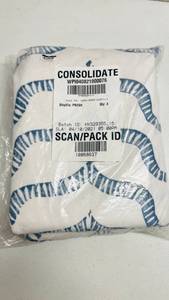lot 191 image: Duvet Cover Set Blue & White
