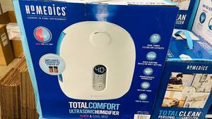 lot 167 image: Homedics  Ultrasonic Humidifier Warm & Cool 1238428