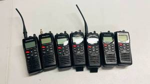 lot 305 image: West Marine VHF255 VHF155 Radios Lot of 7