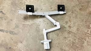 lot 355 image: Dual Monitor Arm Mount for Desk Table