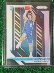 lot 19 image: Luka Doncic Rookie Card - Dallas Mavericks - Authenticity unknown