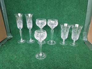 lot 29 image: Lead Crystal glassware
