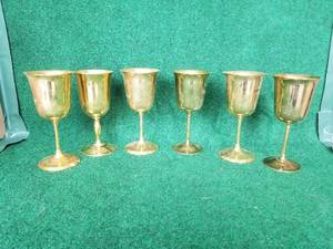 lot 38 image: Household items - International Silver goblets