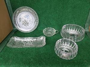lot 39 image: Household items - lead crystal