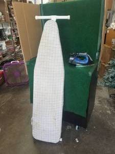 lot 235 image: Ironing board with an Iron