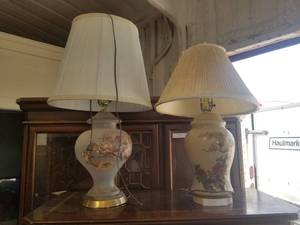 lot 249 image: Pair of Lamps