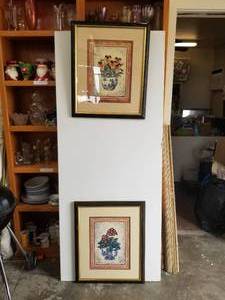 lot 24 image: Framed wall art