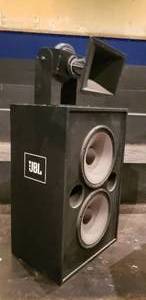 lot 10 image: JBL Professional 4638TH Speaker with 2446H High Frequency Compression Driver with Horn
