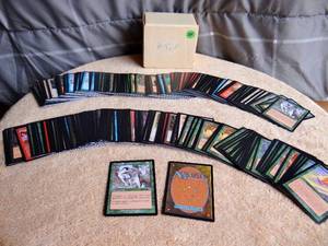 lot 24 image: MAGIC WIZARDS OF THE COAST (1993-1999) BLACK BORDER CARDS