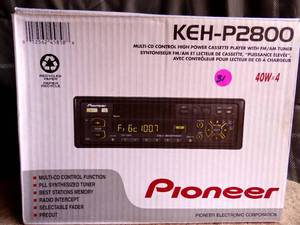 lot 31 image: Pioneer KEH-P2800 Cassette Player In Dash Receiver