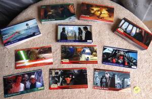 lot 48 image: COLLECTION OF STAR WARS CARDS