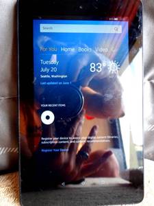 lot 49 image: AMAZON FIRE 7 TABLET - APPEARS FULLY WORKING