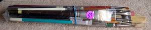 lot 57 image: NICE BUNDLE OF ARTISTS BRUSHES