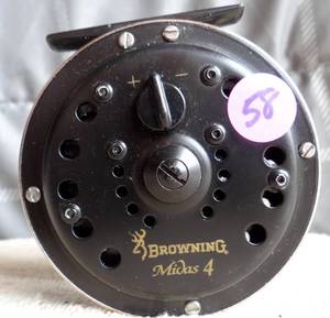 lot 58 image: BROWNING MIDAS 4 FLY REEL
