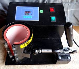 lot 70 image: HEATPRESSMACHINE  Heat Press Transfer Sublimation Machine Digital For Cup Coffee Mug