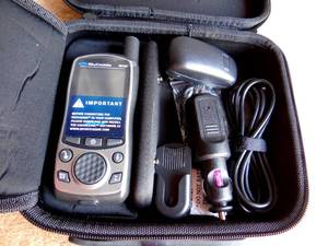 lot 73 image: SkyCaddie SG 5 GPS Unit wCase & Charger