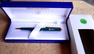 lot 112 image: CUSTOM WATERMAN PEN