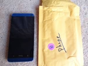 lot 132 image: HTC VERIZON 4G LTE PHONE AS SHOWN