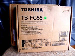 lot 142 image: Toshiba  TB-FC55 (TBFC55) Waste Toner Bottle (X2)