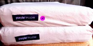 lot 147 image: The Purple Pillow  The Most Supportive Pillow Science can Dream up (X2) $$$$