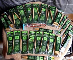 lot 154 image: Clover Takumi Interchangeable Circular Knitting Needles - LARGE LOT