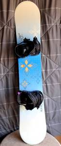 lot 165 image: K2 Satori 146 CM WOMENS BOARD, BINDINGS, BOOTS PKG