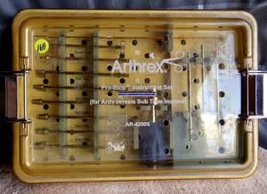 lot 169 image: ARTHREX PRO STOP INSTRUMENT SET