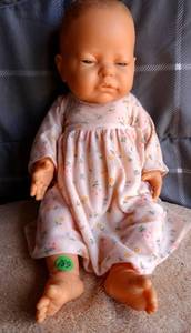 lot 189 image: LIFELIKE - 15 REALISTIC REBORN BABY DOLL  LIFE-LIKE NEWBORN DOLL MARKED BER USA