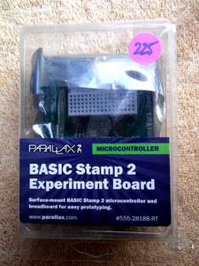 lot 225 image: Parallax Microcontroller Basic Stamp 2 Breadboard Mound 55528188RT - NIP