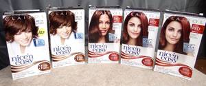 lot 227 image: ASSORTMENT OF CLAIROL NICE & EASY HAIR DYE - NIP