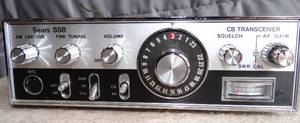 lot 251 image: Sears SSB 934 CB Transceiver Citizen Band 23 Channel Radio - NO MIC
