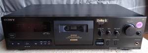 lot 254 image: RARE VINTAGE Sony TC-K615S 3-Head Cassette Deck HAS POWER - CHECK COMPS $$$$$