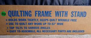 lot 273 image: VINTAGE  Vtg 1980 Used Frank A Edmunds 5560A Quilting Frame - NOS