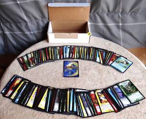lot 299 image: LARGE Lot Of 100 Duel Masters Trading Cards