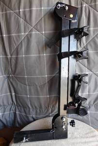 lot 302 image: MaxxHaul 70210 Hitch Mount 4-Bike Rack HD Series