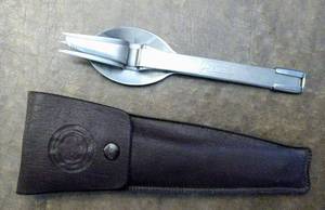 lot 138 image: Two eating utensil sets, Boy Scouts and Coleman, (One Money)