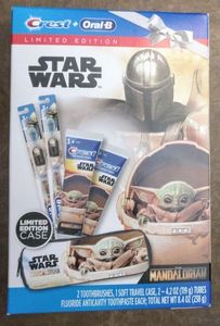 lot 149 image: Crest - Oral B Star Wars Mandalorian Oral Care Limited Edition Gift Pack, NIB