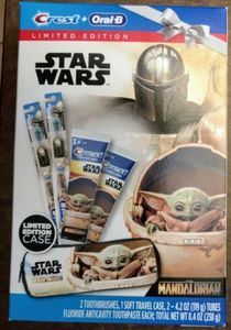 lot 150 image: Crest - Oral B Star Wars Mandalorian Oral Care Limited Edition Gift Pack, NIB