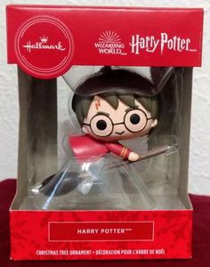 lot 161 image: Hallmark Wizarding World Harry Potter Christmas Ornament or Rear View Mirror Accessory NIB