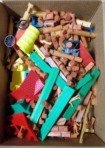 lot 215 image: Little Jimmy Little Timbers Classic Construction Set. Various Pieces