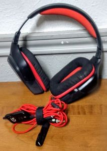 lot 220 image: Logicool by Logitech G230 Stereo Gaming Noise-cancelling Head Phones and Boom Mic
