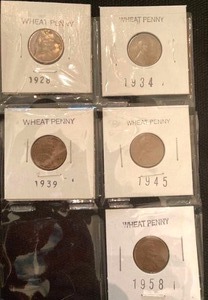 lot 40 image: Wheat Penny Collection Ancient Roman Coin