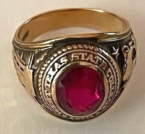 lot 31 image: 10K GOLD Ruby