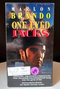 lot 49 image: VHS SEALED SET - One Eyed Jacks (VHS 1993) Marlon Brando Front Row Entertainment