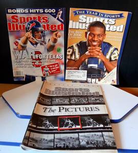 lot 69 image: LOT OF VINTAGE SPORTS ILLUSTRATED MAGAZINES