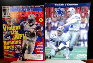 lot 71 image: NFL INSIDER & INSIDE SPORTS VINATGE MAGAZINES