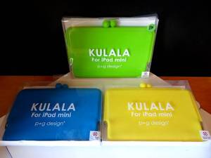 lot 84 image: KULALA for iPAD Mini pg Design - GREEN, BLUE, & YELLOW - NEW IN PACKAGE
